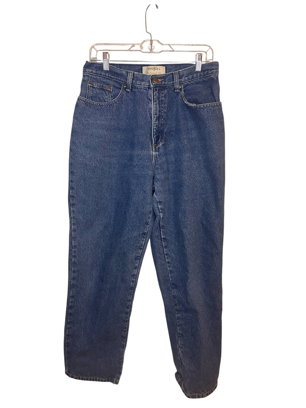 L.L.Bean Double L Flannel Lined Relaxed Fit Jeans Women’s 12 Reg